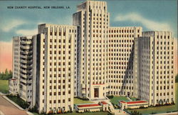 New Charity Hospital Postcard