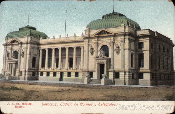 Edificio de Correos y Teligrafos - Post Office Veracruz Mexico