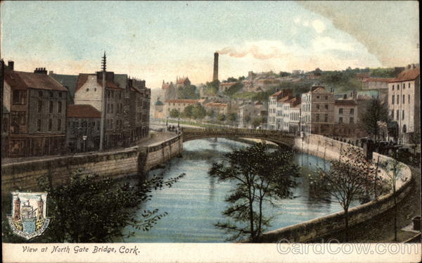 View of North Gate Bridge, Cork Ireland