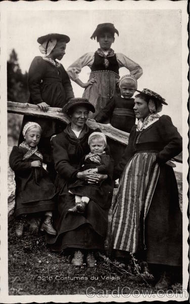 Costumes du Valais