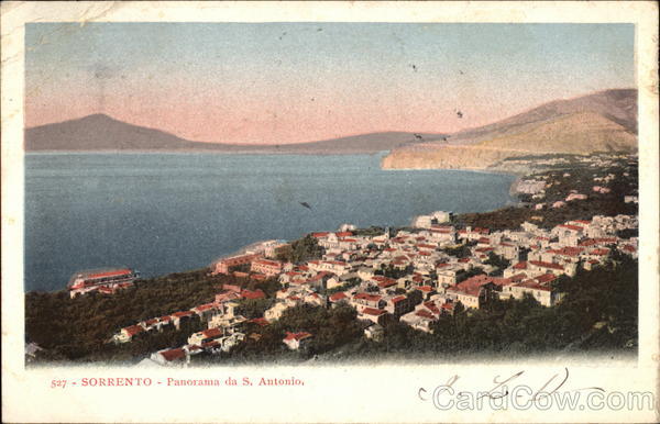 Panorama da S. Antonio Sorrento Italy