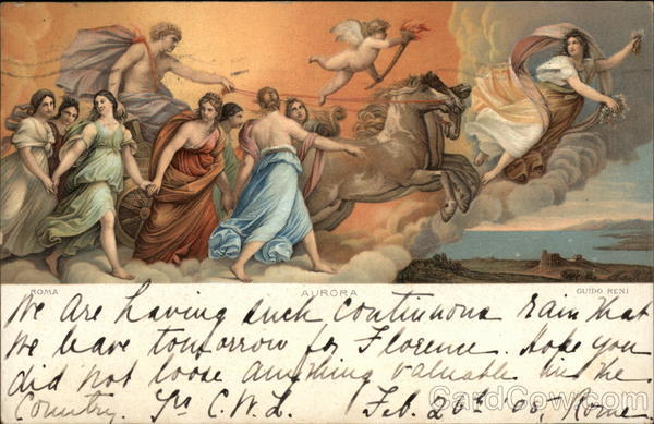 Aurora by Guido Reni Art