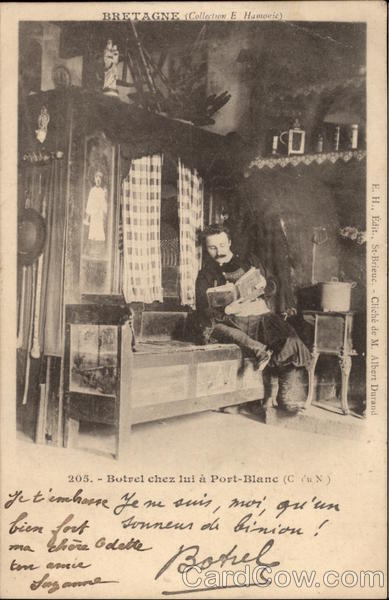 Botrel at Home Port-Blanc France