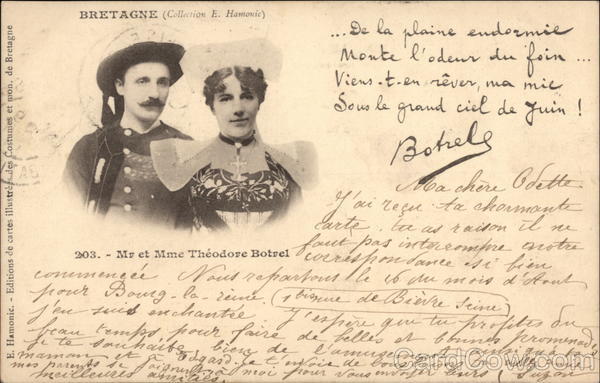 Mr. et Mme. Théodore Botrel France