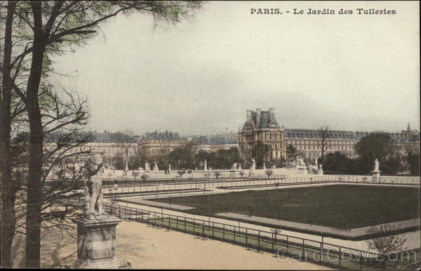 Le Jardin des Tuileries Paris France