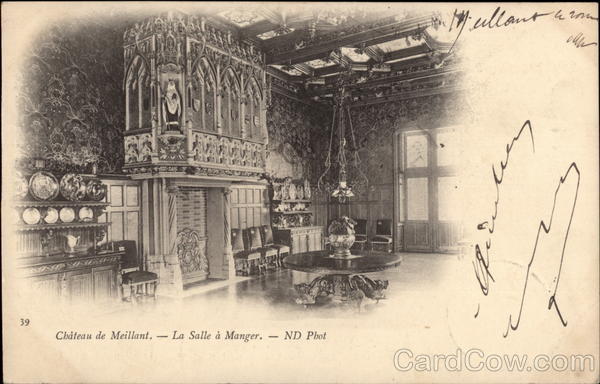 Chateau de Meillant - Dining Room France