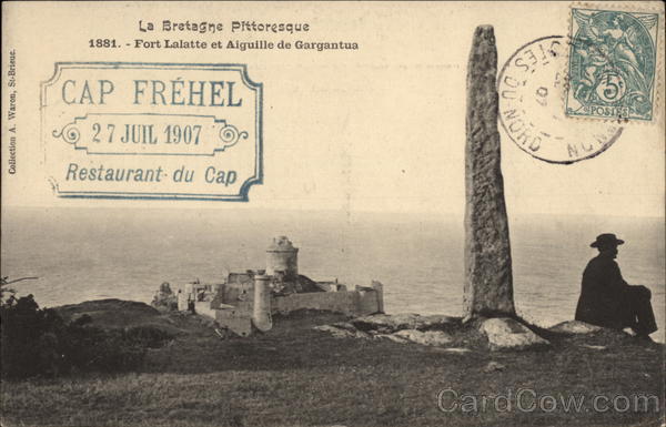 Fort Lalatte et Aiguille de Gargantua Fréhel France