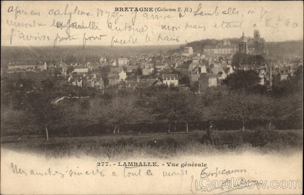 Vue générale Lamballe France