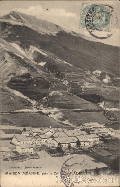 Maison Meanne - Col de la Madeleine France