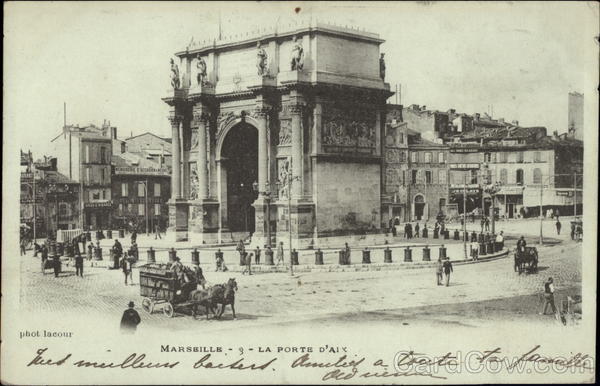 La Porte d'Aix Marseille France