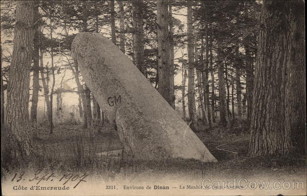 Environs de Dinan - Le Menhir de Saint-Samson France