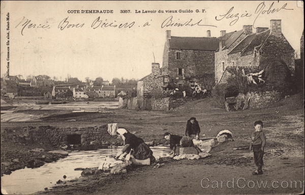 Washerwomen Guildo France