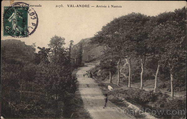Arrivée à Nantois Val-André France