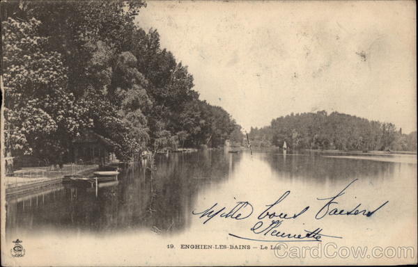 Le Lac Enghien-les-Bains France