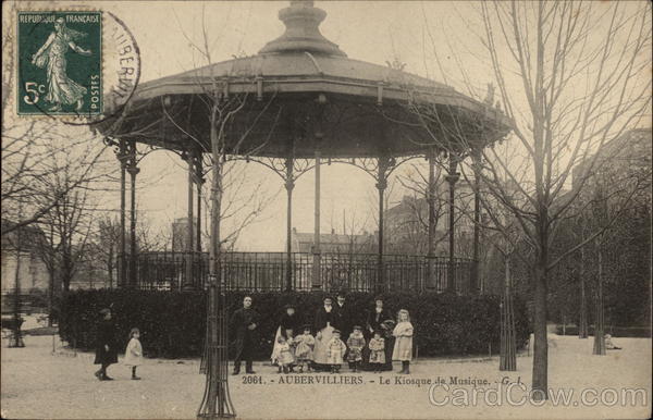 Bandstand Aubervilliers France