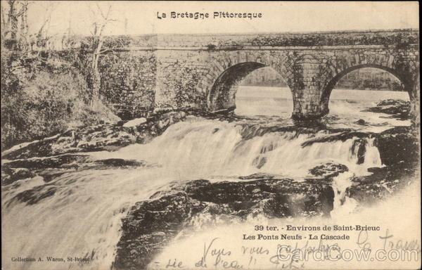 Environs de Saint-Brieuc, Les Ponts Neufs - La Cascade France