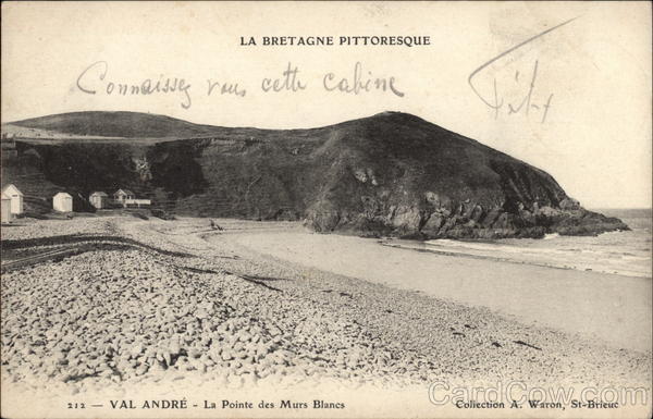 La Pointe des Murs Blancs Val Andre France
