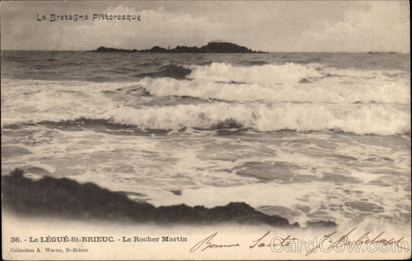 Le Rocher Martin Le-Legue-St-Brieuc France