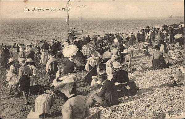 Sur la Plage, Dieppe France