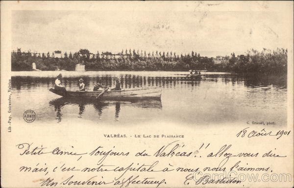 Valreas - Le Lac de Plaisance France