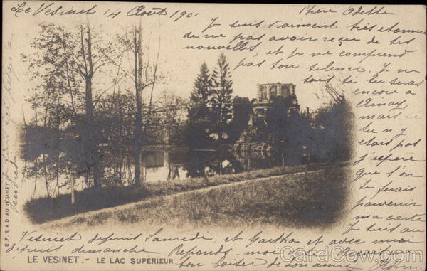 Le Lac Superieur Le Vesinet France