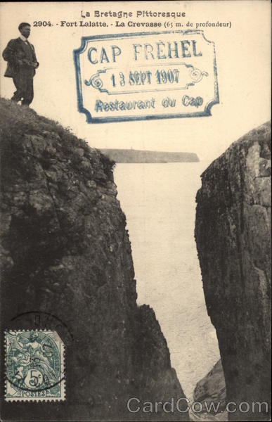 La Crevasse - Fort-la-Latte Cap Frehel France