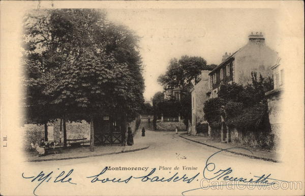 Place de Venise Montmorency France