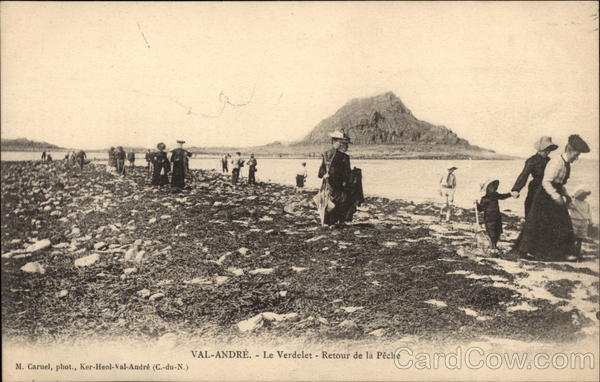 Le Verdelet - Retour de la Peche Val-Andre France