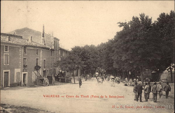 Curs du Tivoli - Foire de la Saint-Jean Valreas France