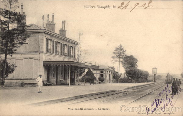 La Gare - Railway Station Villiers-Neauphle France