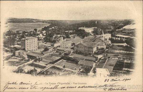 La Trappe d'Aiguebelle - Vue Gènerale Montjoyer France