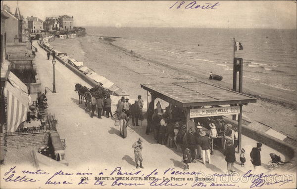 La Pierre au Poisson Saint-Aubin-Sur-Mer France