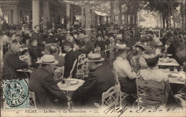 Le Parc - La Restauration Vichy France
