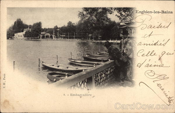 Embarcadère Enghien-les-Bains France