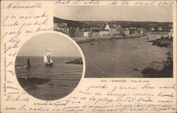 View of the Harbor Dahouet France