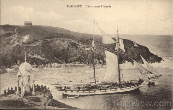 Dahouët - Départ pour l'Islande Pléneuf-Val-André France