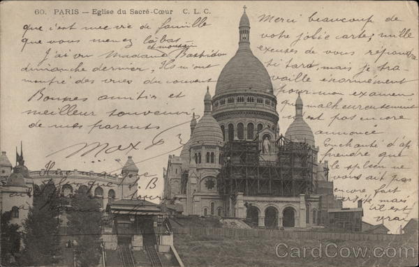 Eglise du Sacre-Coeur Paris France