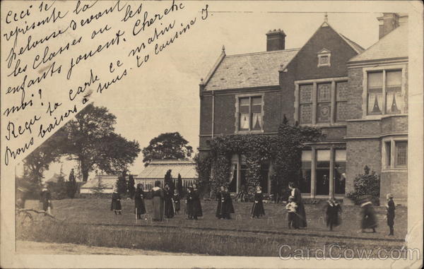 Girls Playing Croquet, Acocks Green UK