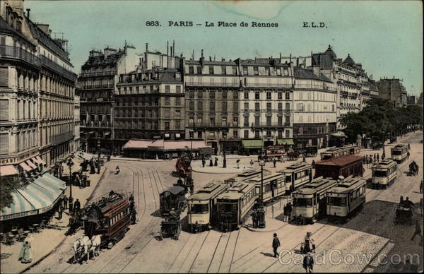 La Place de Rennes Paris France