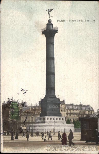 Place de La Bastille Paris France