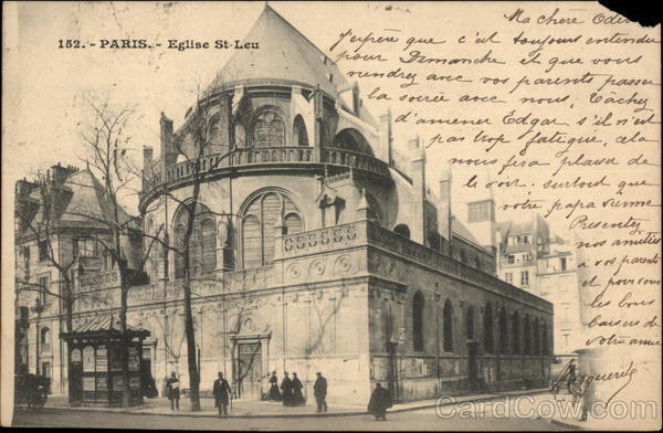 Eglise St-Leu Paris France