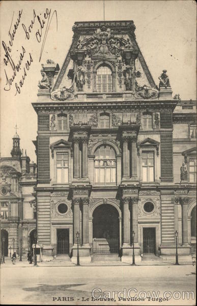 Le Louvre - Pavillon Turgot Paris France