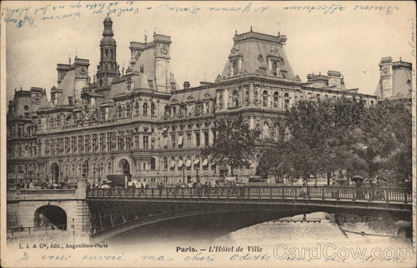 Paris - L'Hotel de Ville France