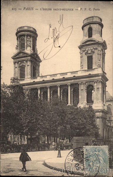 L'Église Saint-Sulpice Paris France