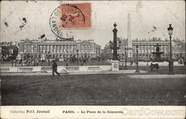 La Place de la Concorde Paris France