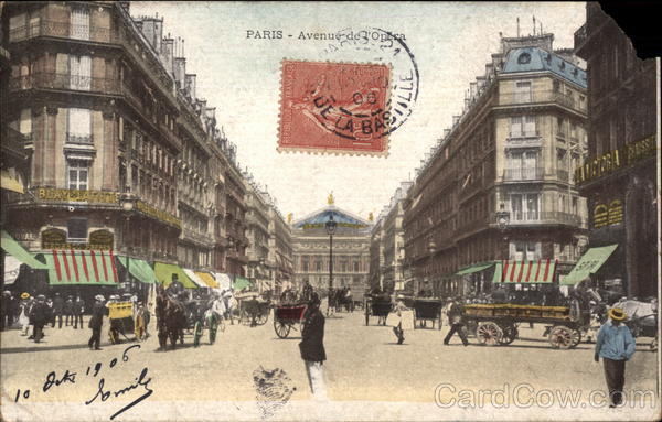 Avenue de l'Opera Paris France