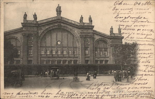 Gare du Nord Paris France