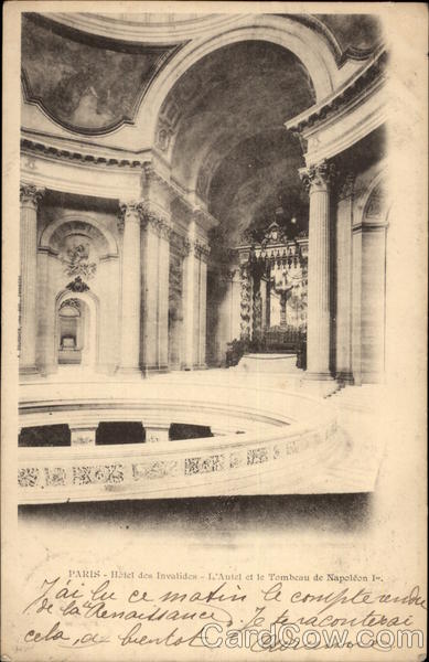 Hôtel des Invalides - L'Autel et le Tombeau de Napoléon Ier Paris France