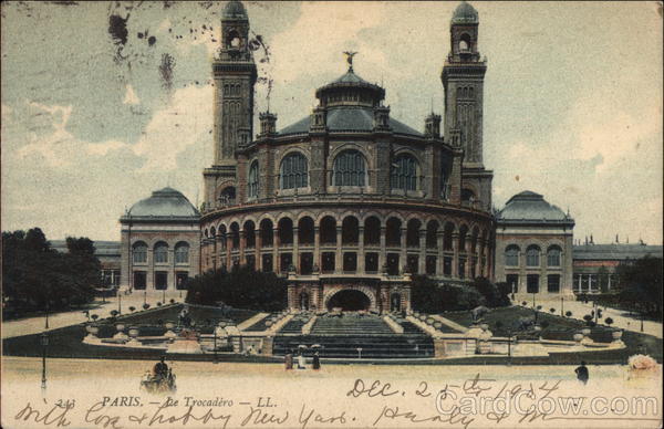 Le Trocadero Paris France