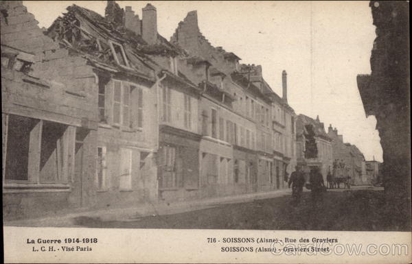 Rue des Graviers Soissons France